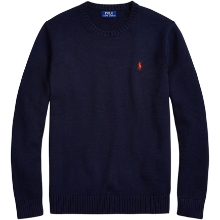Polo Ralph Lauren Cotton Crewneck Strik