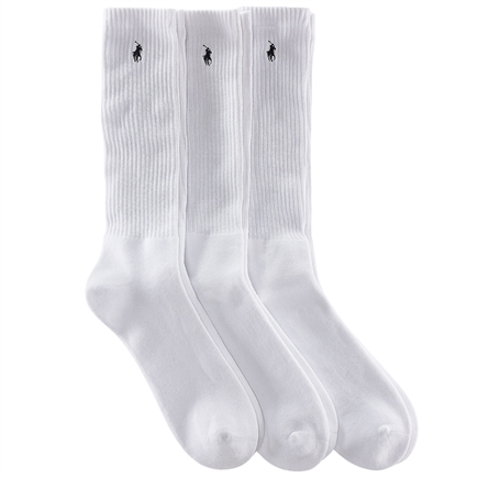 Polo Ralph Lauren Crew 3-pack Strømper