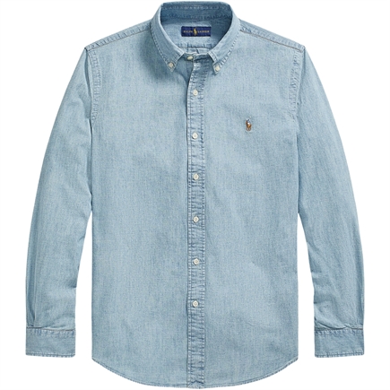 Polo Ralph Lauren Custom Fit Chambray Skjorte