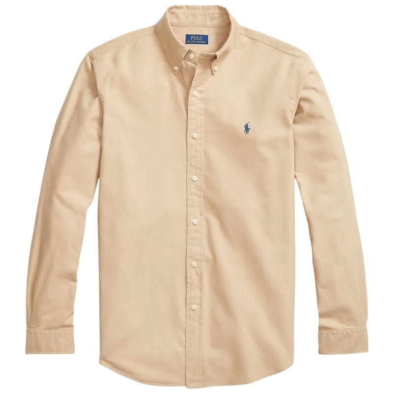 Polo Ralph Lauren Custom Fit Garment-Dyed Oxford Skjorte