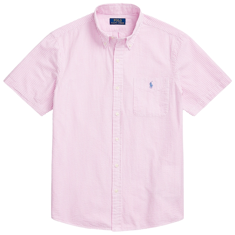 Polo Ralph Lauren Custom Fit Seersucker SS Skjorte