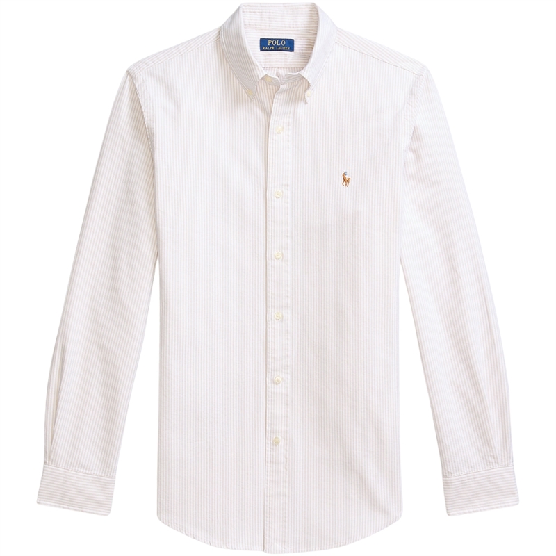 Polo Ralph Lauren Custom Fit Striped Oxford Skjorte