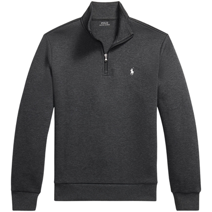 Polo Ralph Lauren Double Knit Quarter Zip Sweatshirt