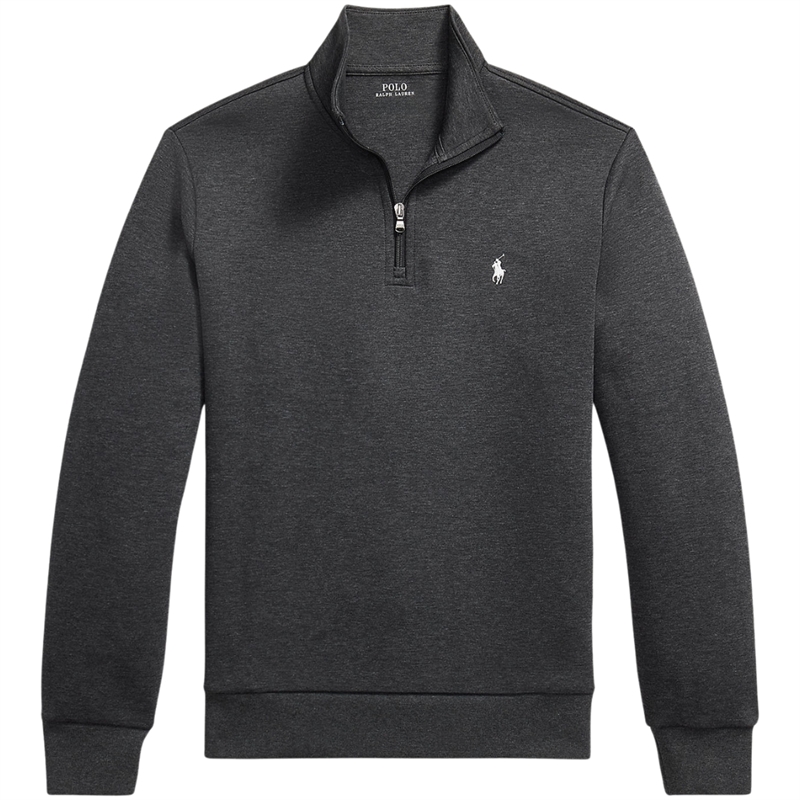 Polo Ralph Lauren Double Knit Quarter Zip Sweatshirt