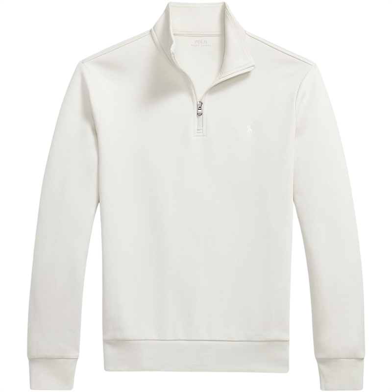 Polo Ralph Lauren Double Knit Quarter Zip Sweatshirt