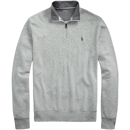 Polo Ralph Lauren Luxury Jersey Quarter-Zip Sweatshirt