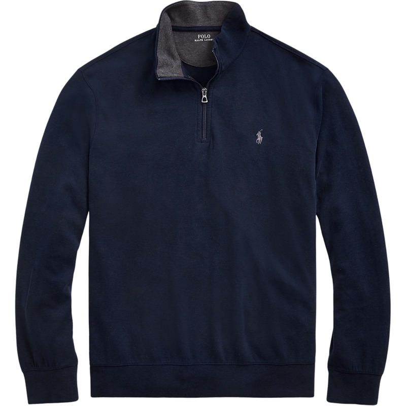 Polo Ralph Lauren Luxury Jersey Quarter-Zip Sweatshirt