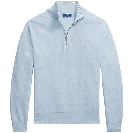Polo Ralph Lauren Mesh-Knit Quarter-Zip Sweatshirt