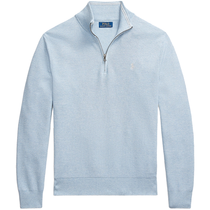 Polo Ralph Lauren Mesh-Knit Quarter-Zip Sweatshirt