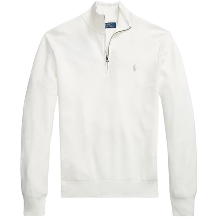 Polo Ralph Lauren Mesh-Knit Quarter-Zip Sweatshirt