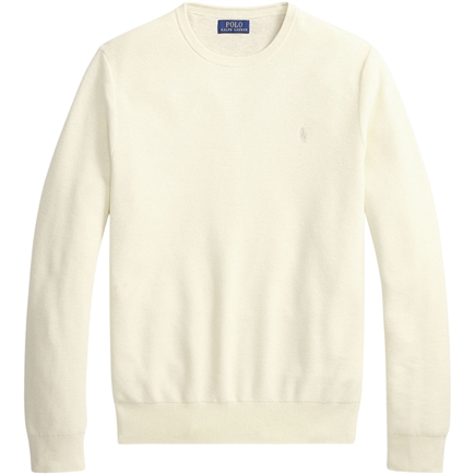 Polo Ralph Lauren Mesh-Knit Cotton Crewneck Strik