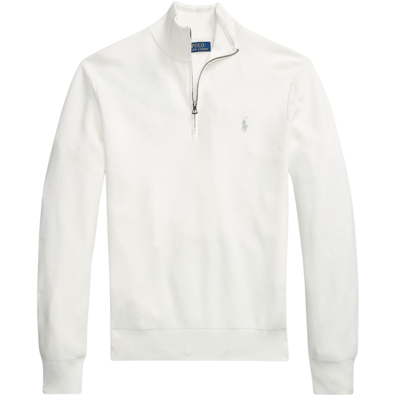 Polo Ralph Lauren Mesh-Knit Quarter-Zip Sweatshirt