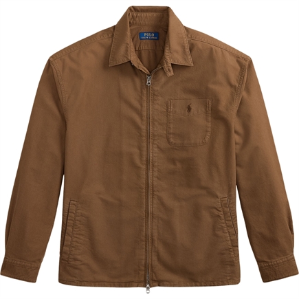 Polo Ralph Lauren Relaxed Oxford Full-zip Overskjorte