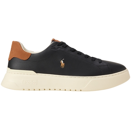 Polo Ralph Lauren Rlite Court Tumbled Leather Sneakers