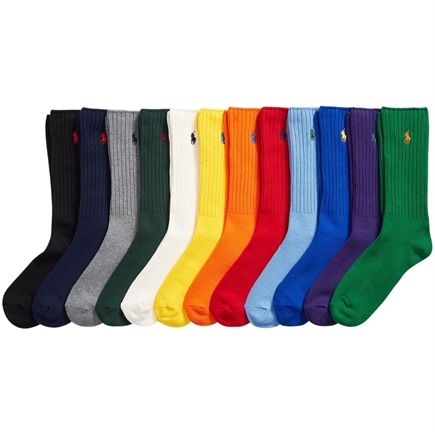 Signature Pony Crew 12-Sock Gaveæske