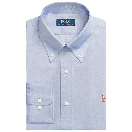 Polo Ralph Lauren Slim Fit Pinpoint Oxford Skjorte