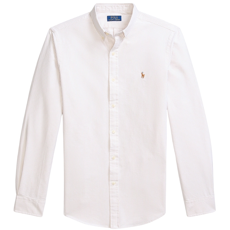 Polo Ralph Lauren Slim Fit Striped Oxford Skjorte