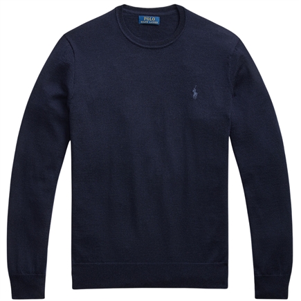 Polo Ralph Lauren Slim Fit Washable Wool Crewneck Strik