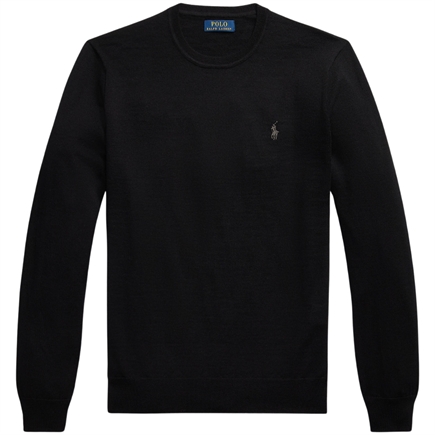Polo Ralph Lauren Slim Fit Washable Wool Crewneck Strik