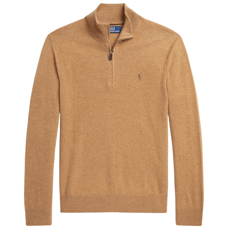 Polo Ralph Lauren Wool Quarter-Zip Sweatshirt