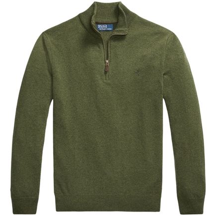 Polo Ralph Lauren Wool Quarter-Zip Sweatshirt