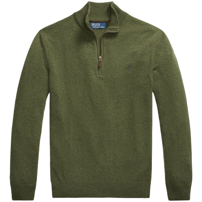 Polo Ralph Lauren Wool Quarter-Zip Sweatshirt