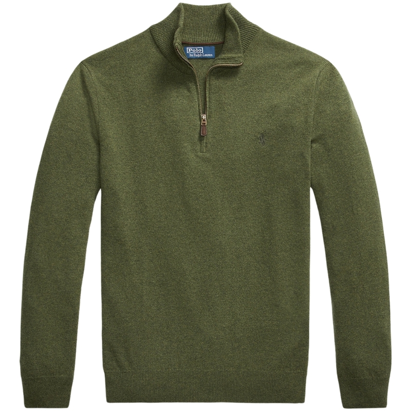 Polo Ralph Lauren Wool Quarter-Zip Sweatshirt