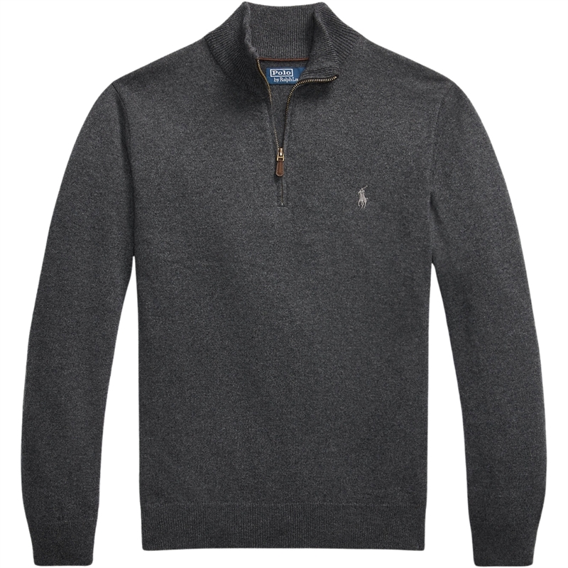 Polo Ralph Lauren Wool Quarter-Zip Sweatshirt