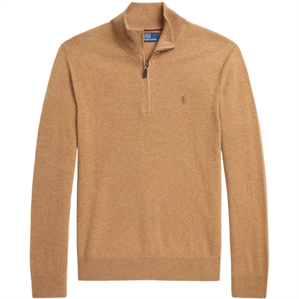 Polo Ralph Lauren Wool Quarter-Zip Sweatshirt