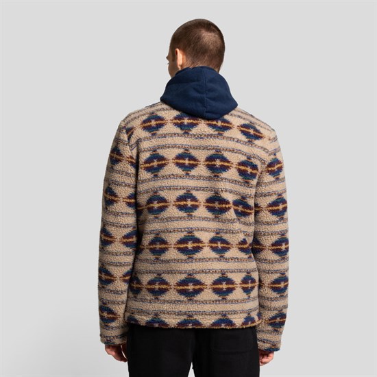 RVLT Revolution Printed Fleece Jacket