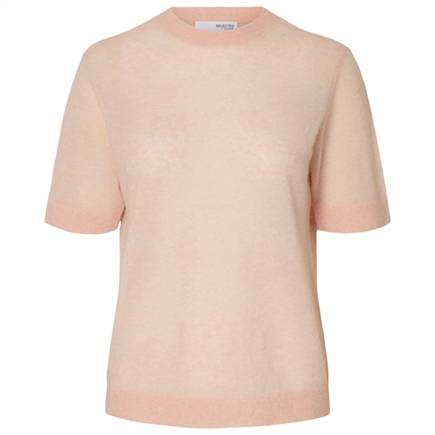 Selected Femme Shirley 2/4 Knit O-neck Strik 