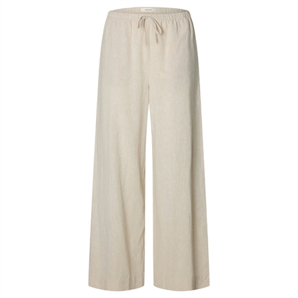 Selected Femme Luisa MW Wide Linen Blend Bukser 