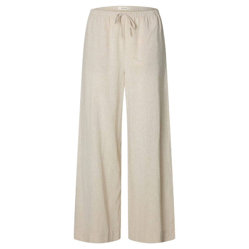 Selected Femme Luisa MW Wide Linen Blend Bukser 