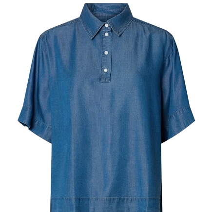 Selected Femme Janna 2/4 Polo Skjorte