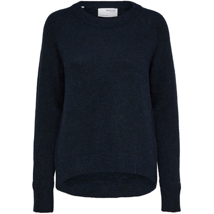 Selected Femme Lulu LS Knit O-Neck Strik