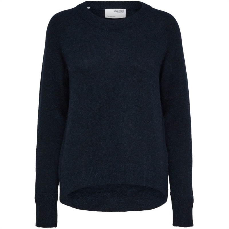 Selected Femme Lulu LS Knit O-Neck Strik