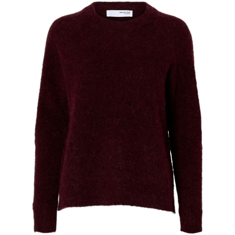 Selected Femme Lulu LS Knit O-Neck Strik