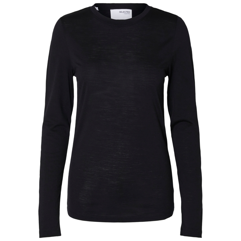 Selected Femme Slfwola LS O-Neck Strik