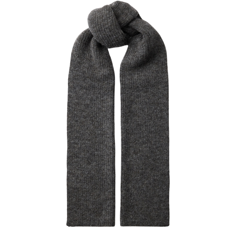 Selected Femme Lulu Wool Blend Narrow Knit Halstørklæde