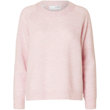 Selected Femme Lulu LS Knit O-Neck Strik