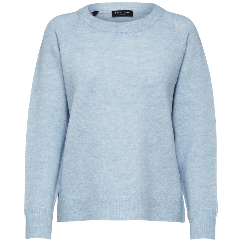 Selected Femme Lulu LS Knit O-Neck Strik