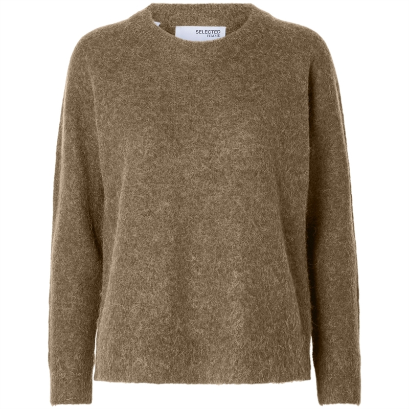 Lulu LS Knit O-Neck Strik