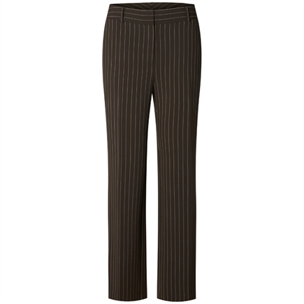 Selected Femme Rita Pin Stripe MW Wide Bukser