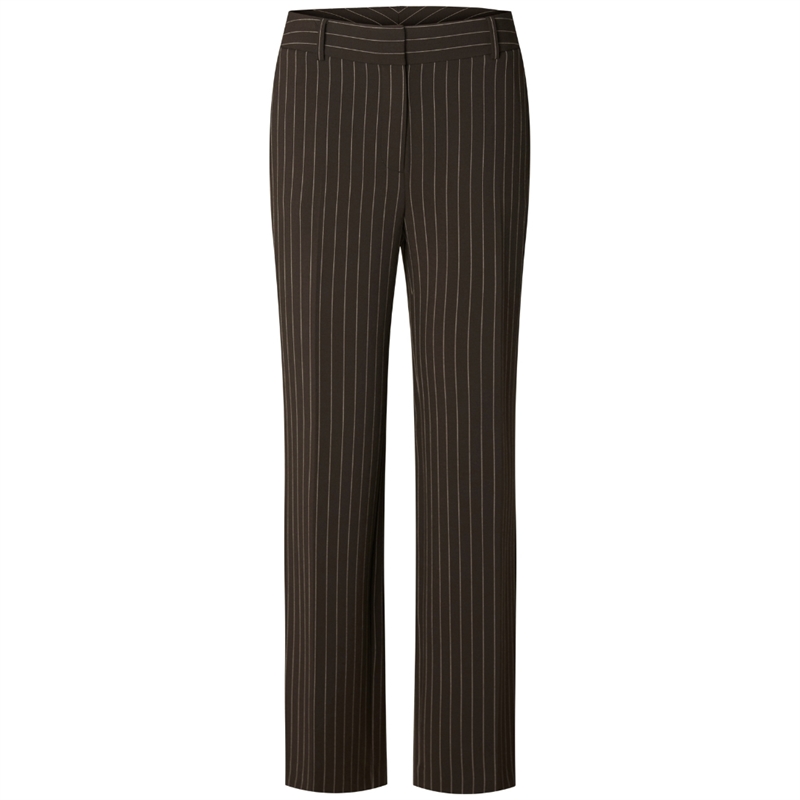 Selected Femme Rita Pin Stripe MW Wide Bukser
