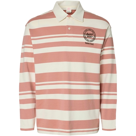 Selected Homme Relaxjack LS Hotel Amour Polo T-shirt