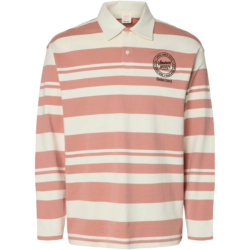 Selected Homme Relaxjack LS Hotel Amour Polo T-shirt