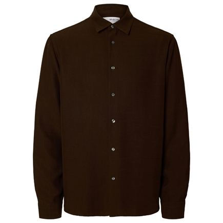 Selected Homme Charlie Tencel Slub LS Skjorte