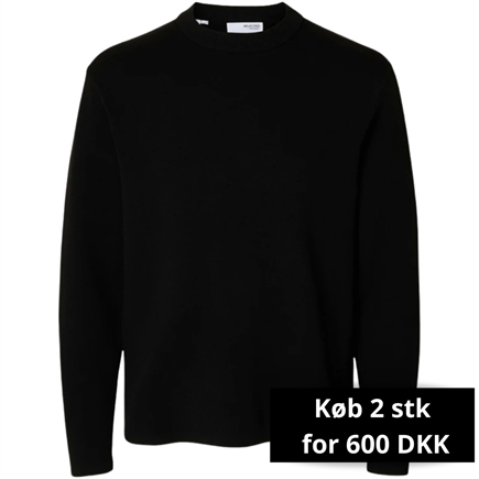 Selected Homme Teller RN Relaxed Crew Neck Strik