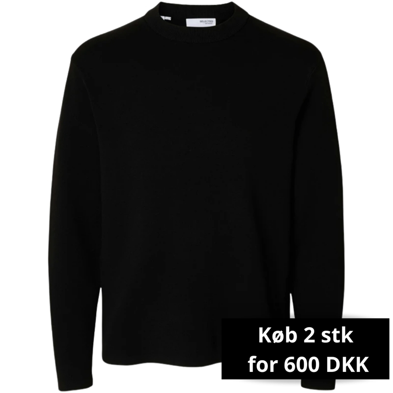Selected Homme Teller RN Relaxed Crew Neck Strik