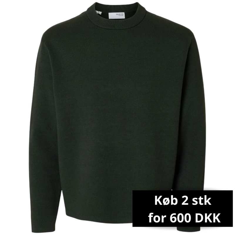 Selected Homme Teller RN Relaxed Crew Neck Strik